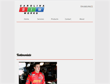 Tablet Screenshot of carolinasimworks.com